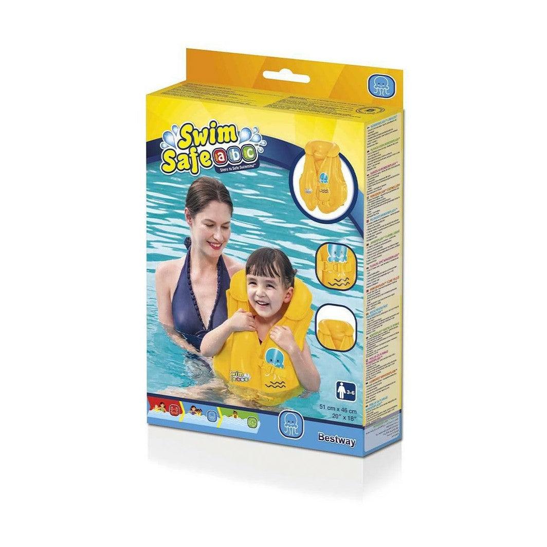 Bestway Inflatable Swim Vest Buoyancy Float 51x46 Cm by Bestway
