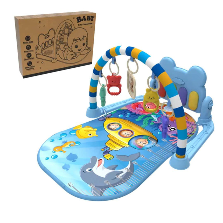 Babies Portable Activity Play mat - Blue Ocean