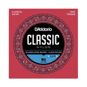 D'Addario Hard Tension Nylon Student Classical Strings EJ27H
