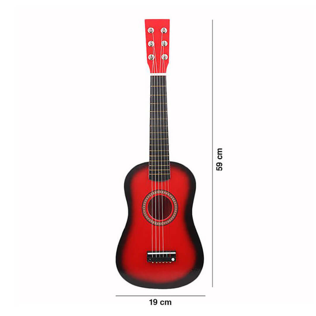 23-Inch 6-String Basswood Guitar for Beginners (height 59 cm)