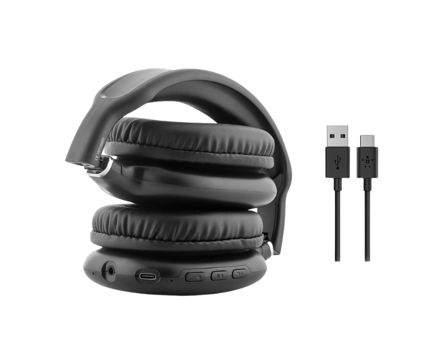 InnovaGoods Folding Wireless Headphones