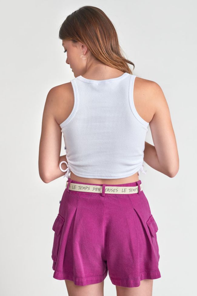 Maragi Cropped White Eye Tee - KIDDING | Kids | Teens | Moms