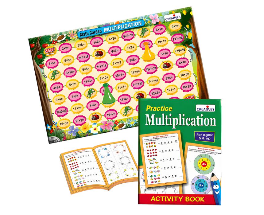 Practice Math Multiplication Game Set