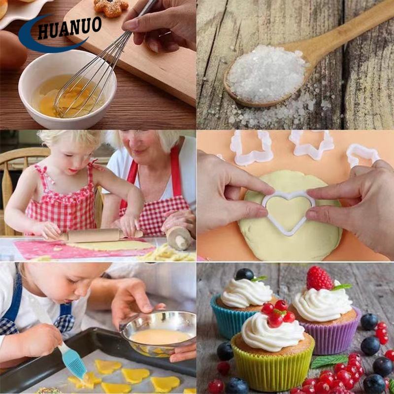 24-Piece Red Kitchen & Bakeware Set for Kids