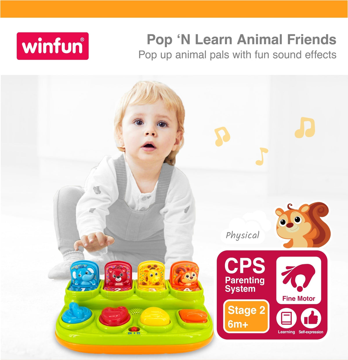 Pop 'N Learn Surprise Toddler's Toys Pop 'N Learn Surprise Pop 'N Learn Surprise WinFun