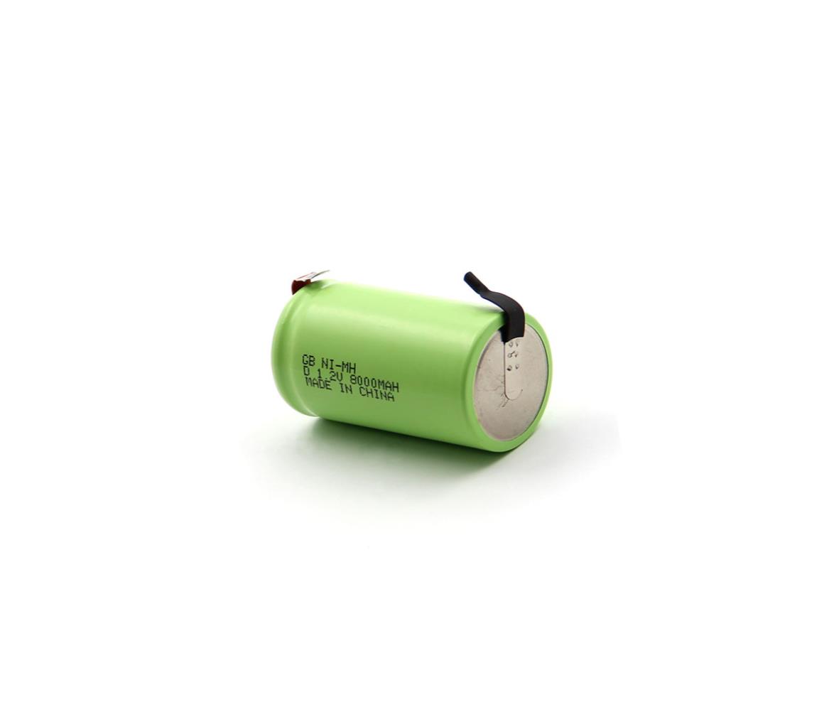 GB D Ni-MH Rechargeable Battery 1.2V Solder Tag