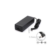 SMPS Power Adapter DC 20V 6A 120W 90° 5.5x2.5mm