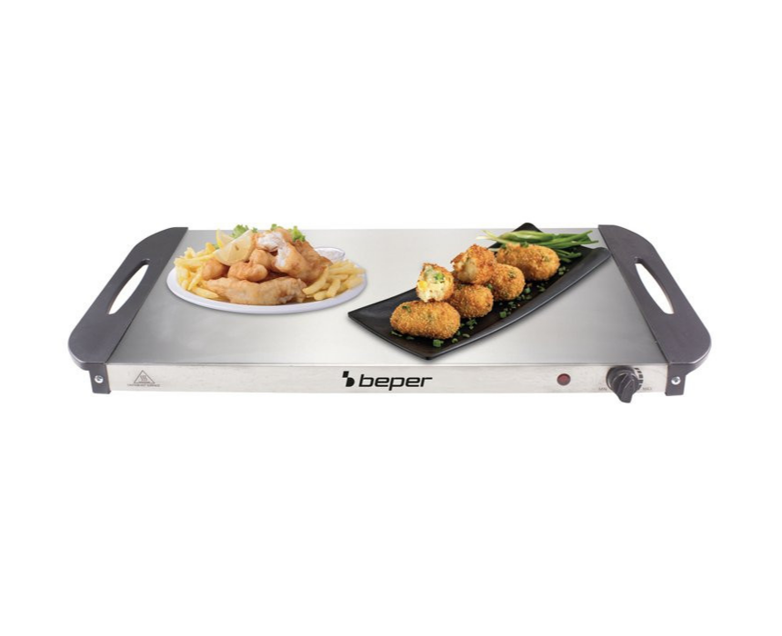 Beper Metallic Buffet Warmer