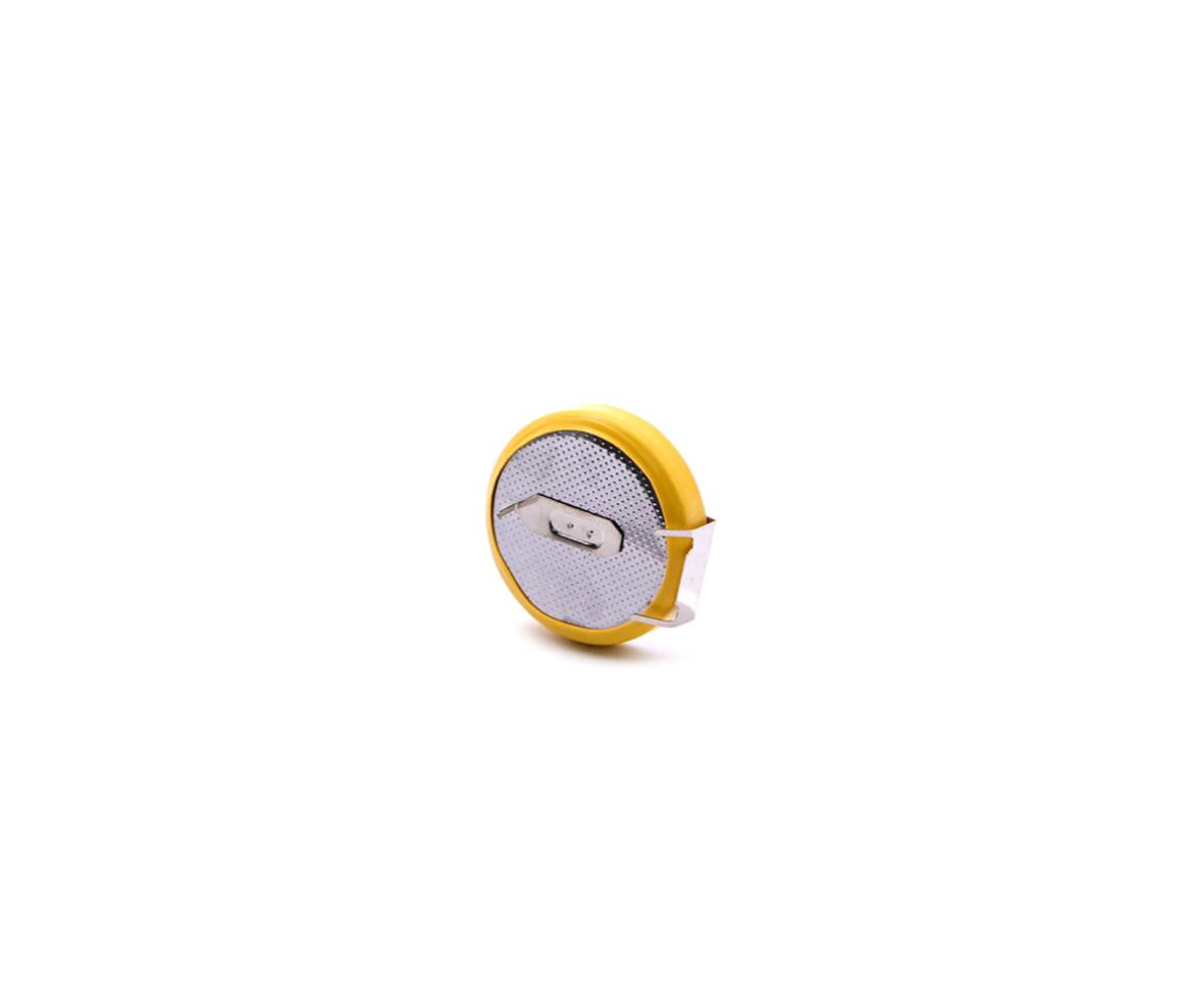 Lithium Coin Battery CR2450 3V 600mAh Solder Tag Horizontal