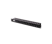 Network Cabinet Cable Manager 1U Front Metal AMP