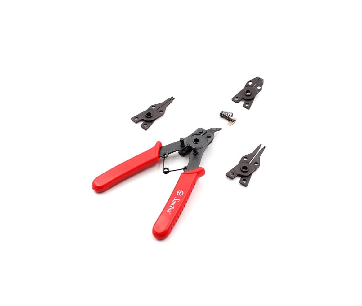 Plier - Internal & External Snap Ring - 8" - 4 Pcs - Santus