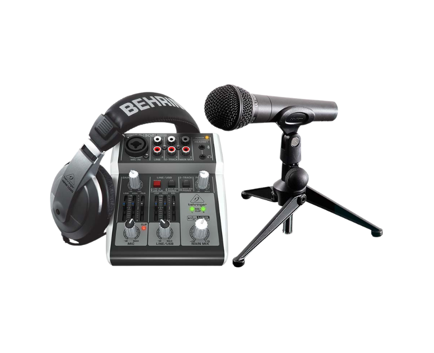 Behringer Podcasting Bundle PODCASTUDIO 2