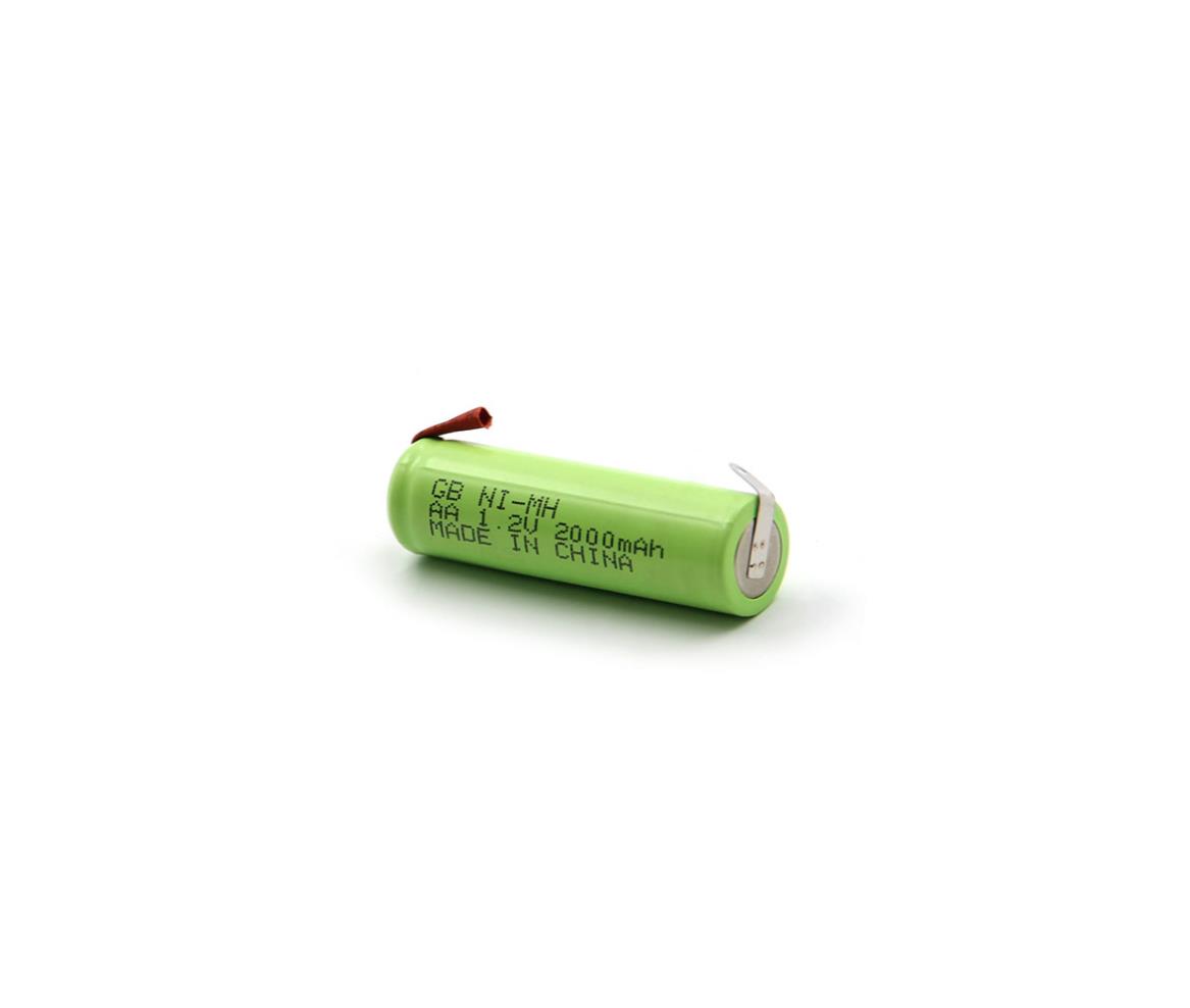 GB AA Ni-MH Rechargeable Battery 1.2V Solder Tag