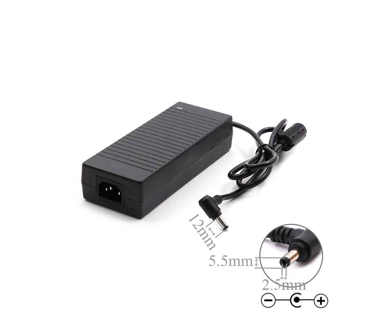 SMPS Power Adapter DC 12V 8A 90° 5.5x2.5mm
