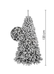 White Christmas Hinged Tree
