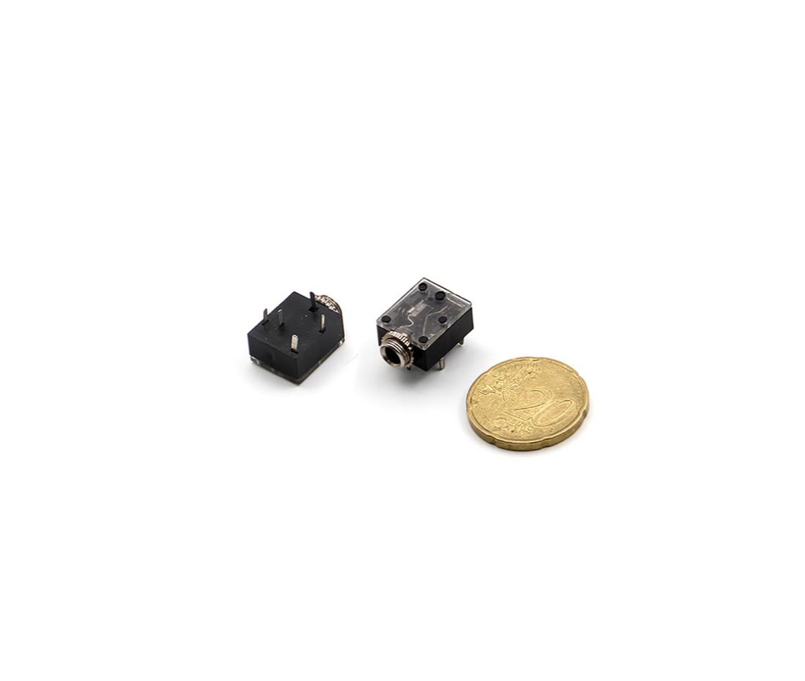 Audio Socket 3.5mm Audio Jack 3-Pin PCB Mount Wide