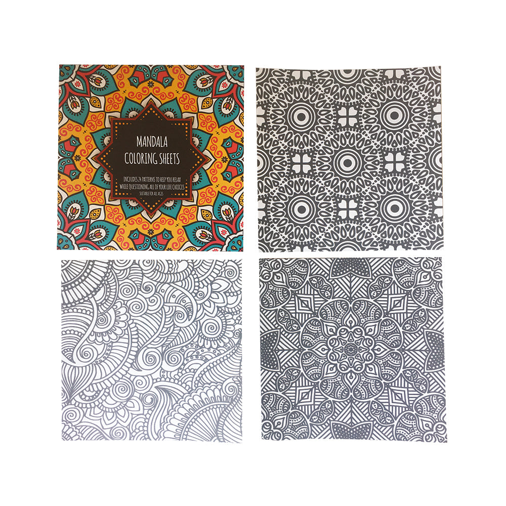 Mandala Books: Coloring Sheet