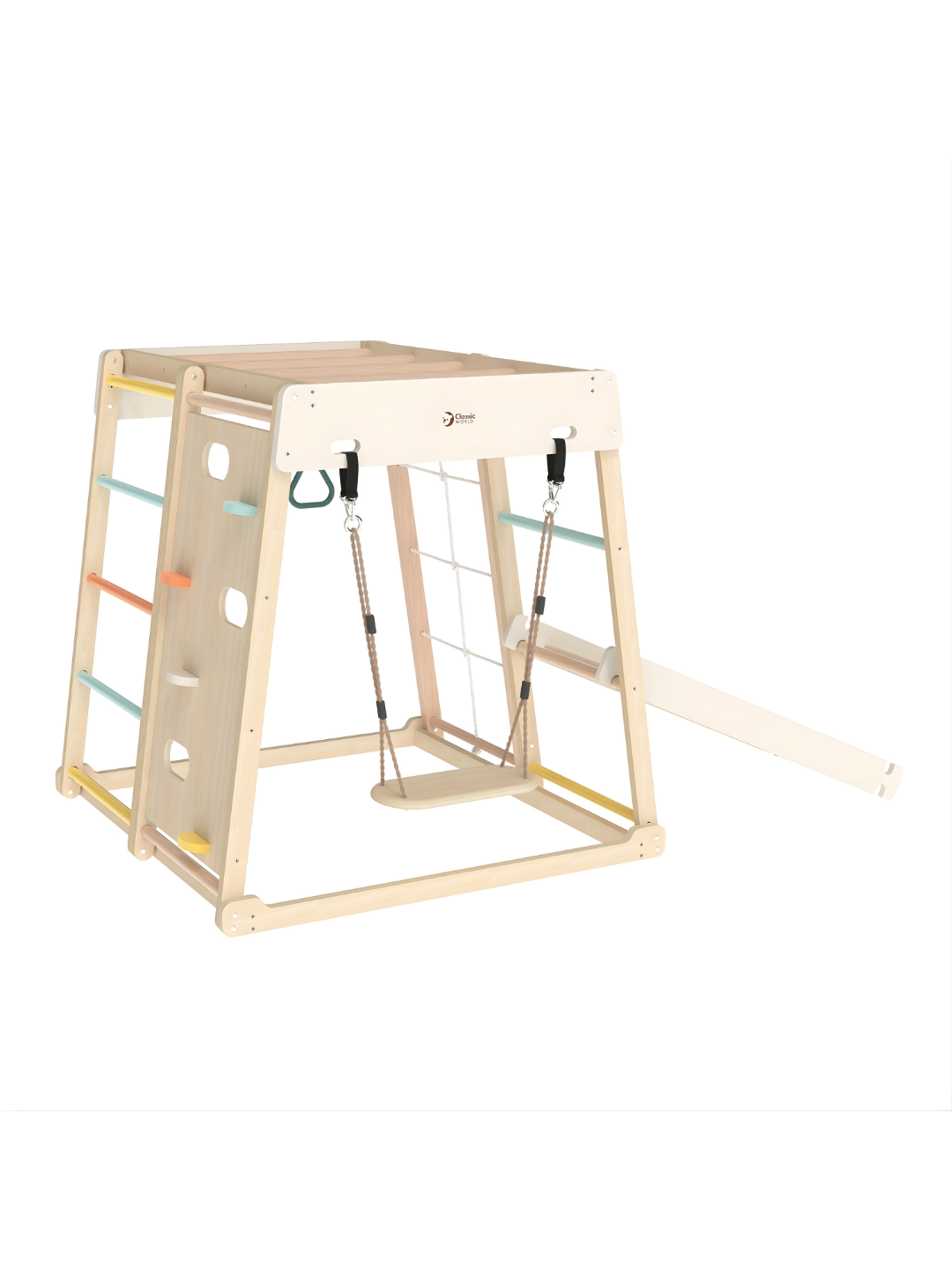 8-in-1 Children Climbing Gym Set