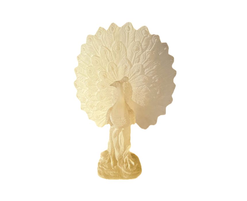 Crystal Lalique Peacock