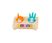 Montessori Wooden Hand Counting Game