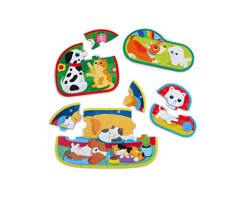 My First 4-in-1 Pet Puzzles
