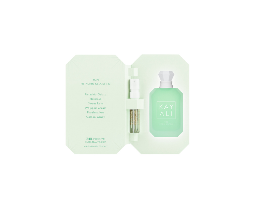 Huda Beauty Yum Pistachio Gelato Perfume 1.5 mL