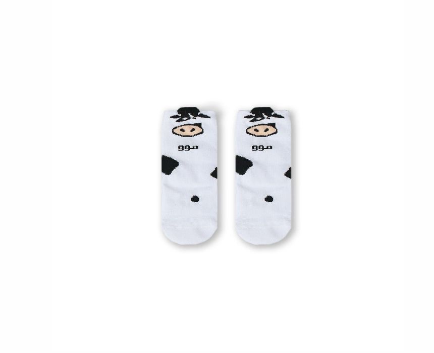 Baby Cow Long Socks