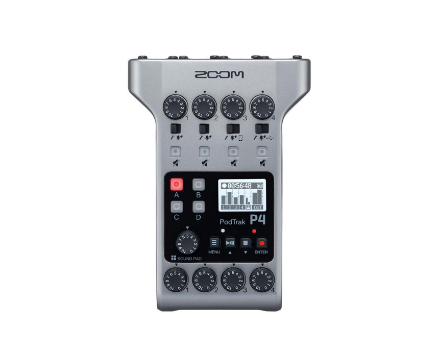 Zoom Podcast Recorder Podtrak P4 Podcast