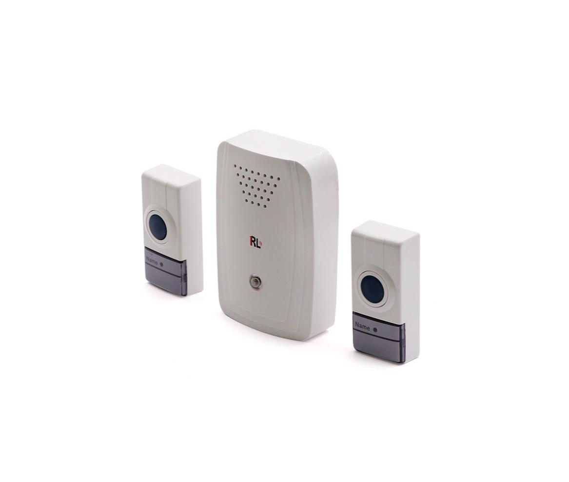 Doorbell Wireless - 2x Remote Button - 16x Melodie - 120M