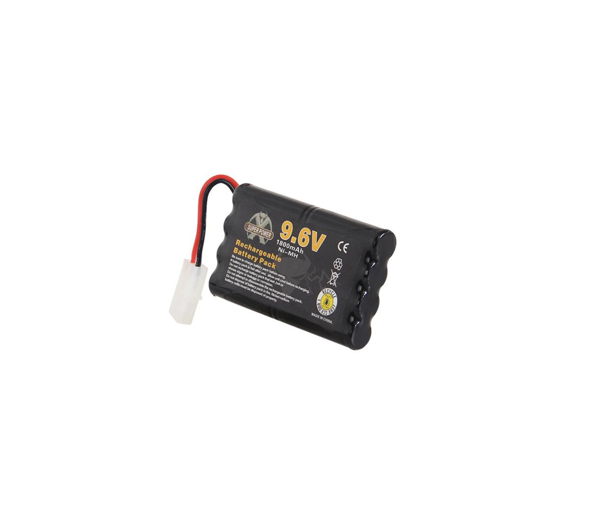 AA 8-Pack Ni-MH Rechargeable Battery 9.6V Electric Toy Car