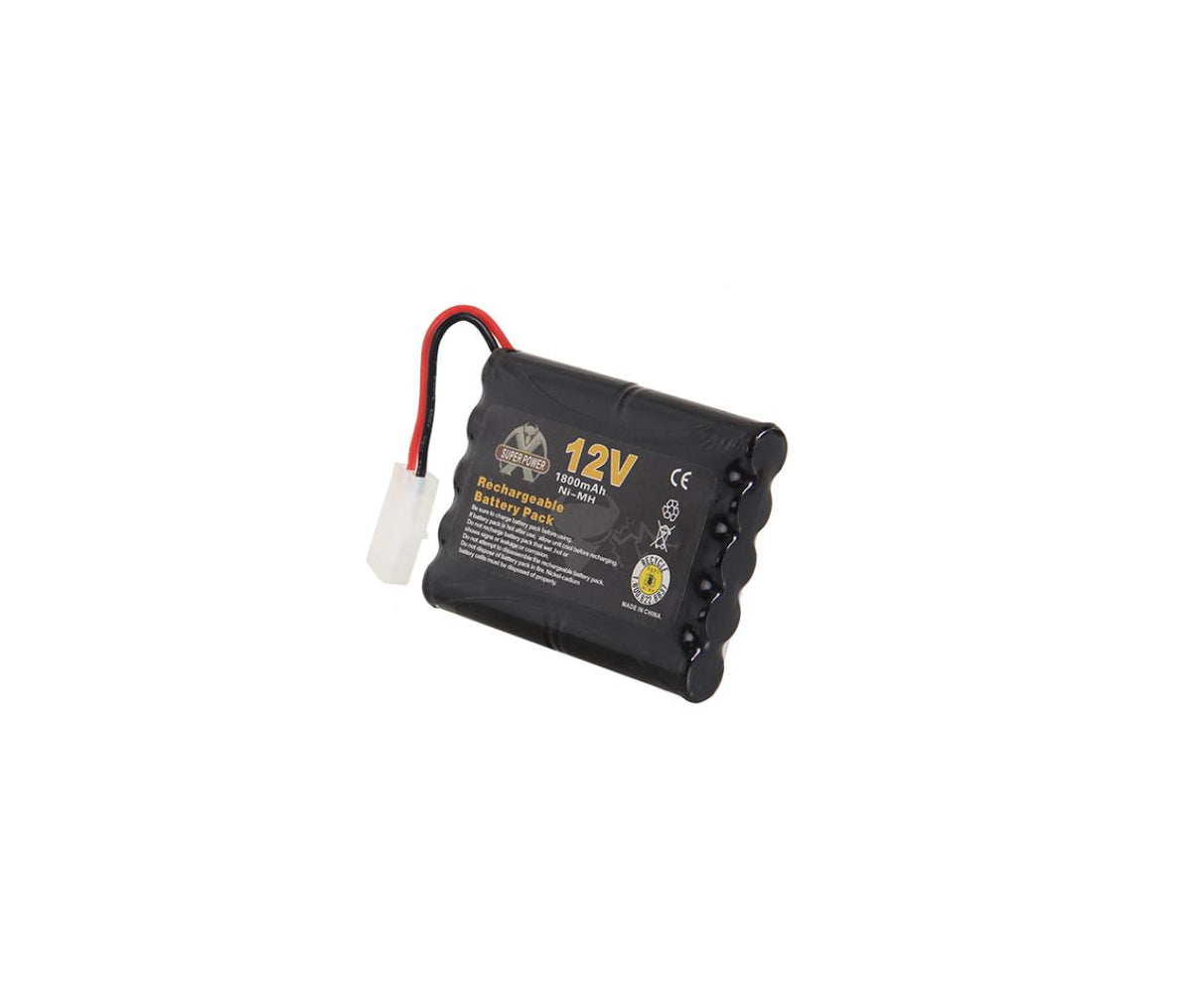 AA 10-Pack Ni-MH Rechargeable Battery 12V Electric Toy Car
