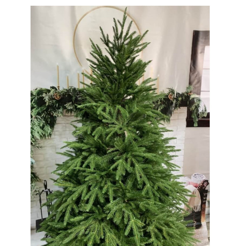 Christmas Hinged Tree Green 210cm