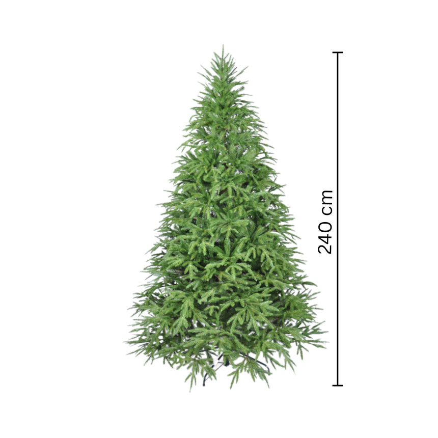 Christmas Hinged Tree Green 210cm
