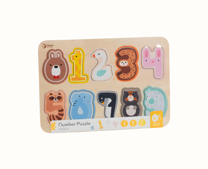 Classic World Number Animals Toy
