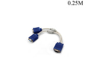 Data Cable VGA Male - 2x VGA Female 0.25m