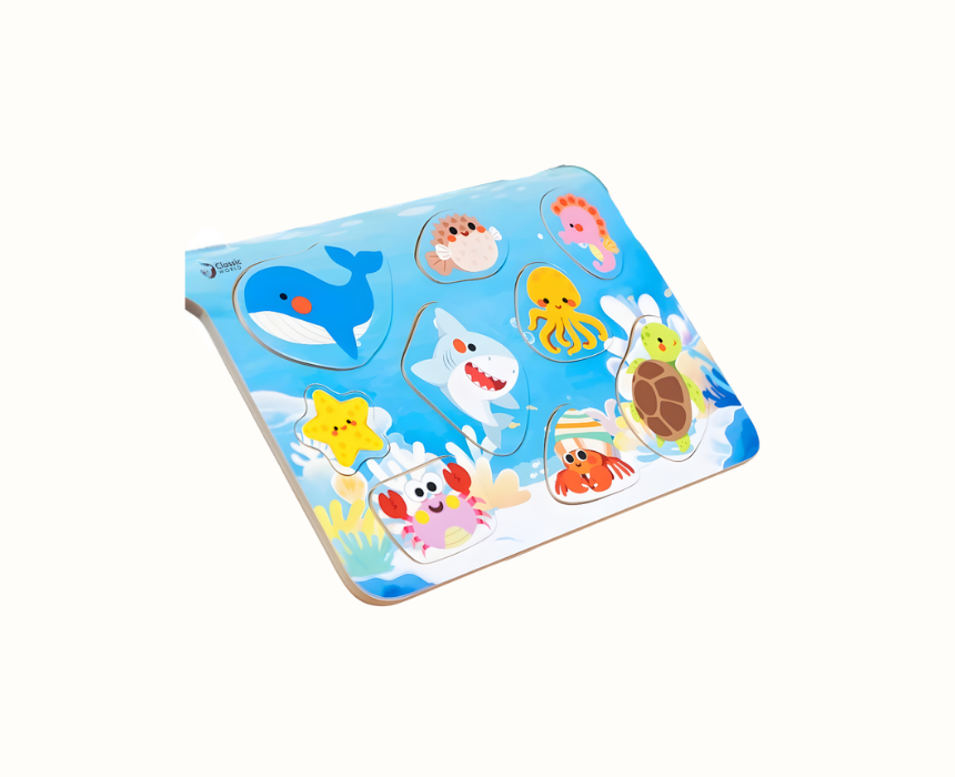Classic World Marine Animals Puzzle