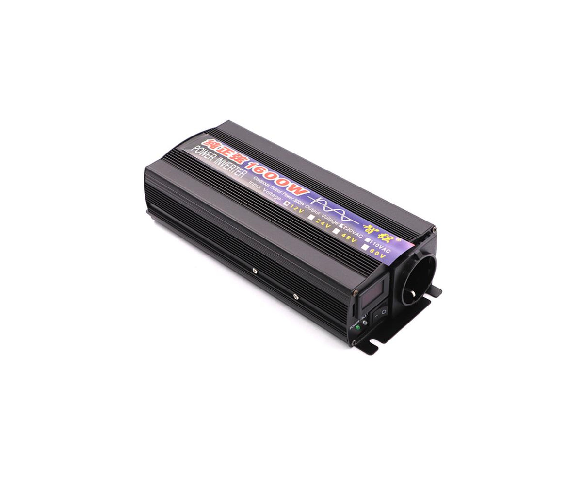Inverter - Sine Wave - 1600W - 12V DC