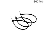Cable Tie 7.1x350mm 100 Pcs Black
