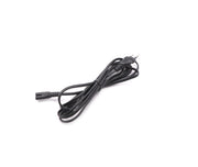 Power Cable EU Plug - 2-Prong 2x0.75mm Black 3m