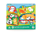 My First 4-in-1 Pet Puzzles