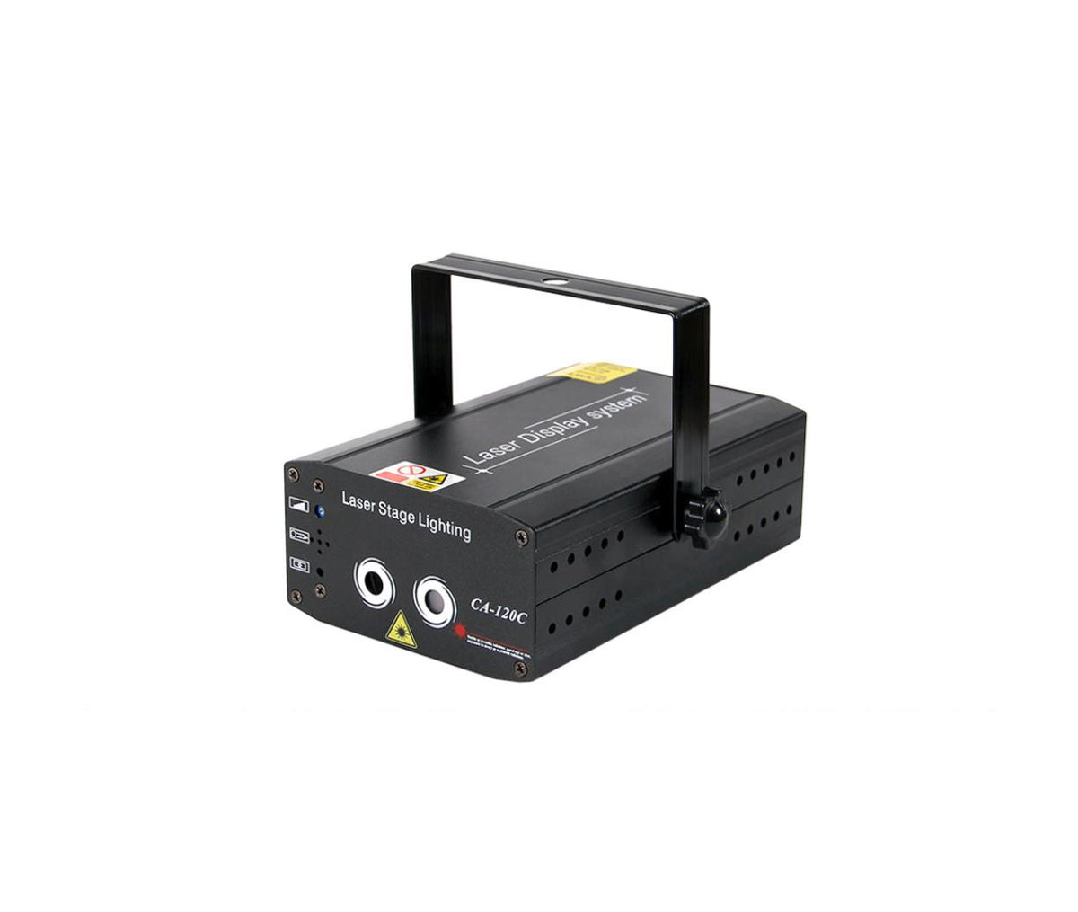 Laser Light Projector - Strobe - 2-Colors - 15W