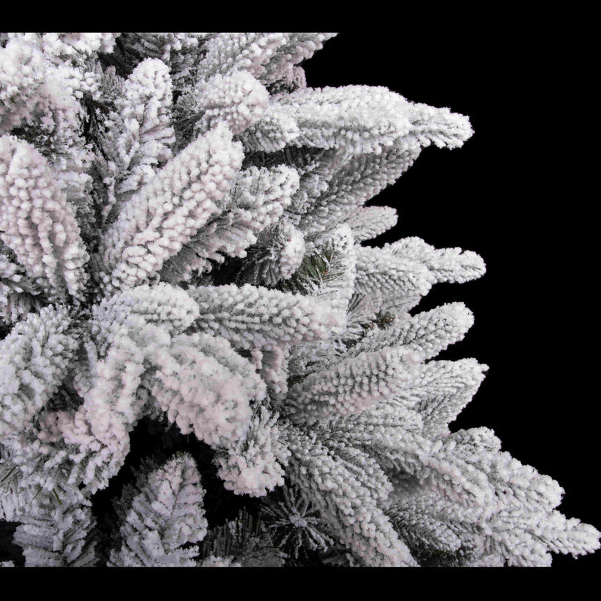 Classic Flocked Artificial Christmas Tree