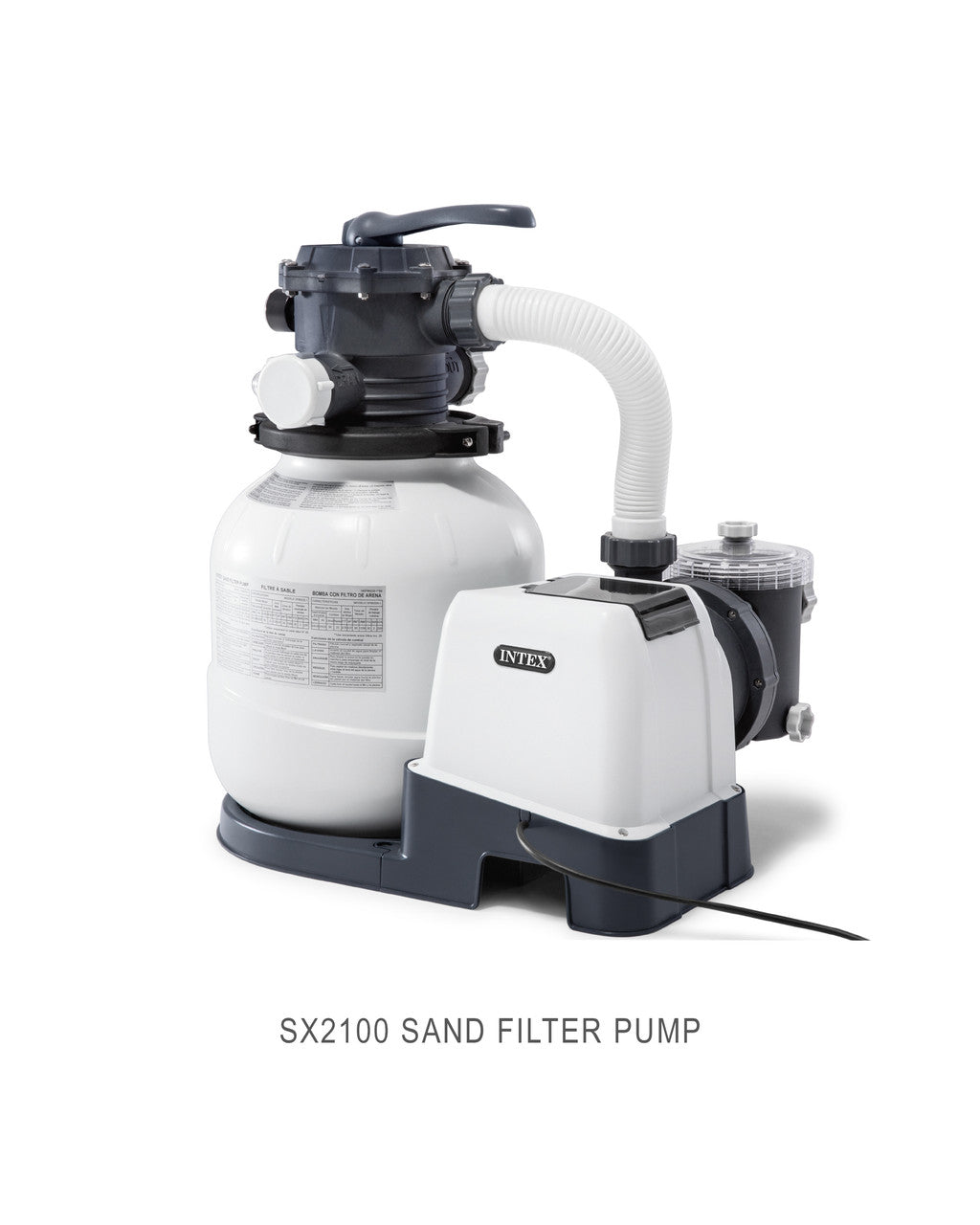 Krystal Clear™ Sand Filter Pump - 2100 GPH Home Pool Filters & Cleaners Krystal Clear™ Sand Filter Pump - 2100 GPH Krystal Clear™ Sand Filter Pump - 2100 GPH Intex