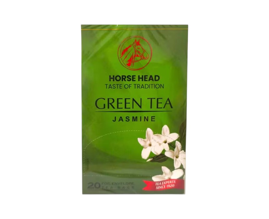 Horse Head Green Tea Jasmine 20 Bags