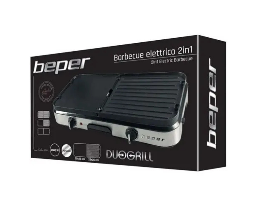 Beper 2In1 Electric Barbecue