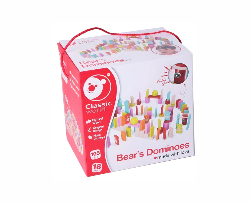 Classic World Bear's Dominoes