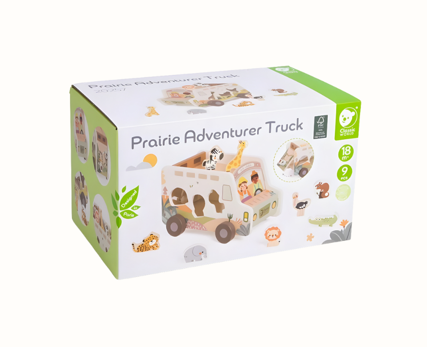 Classic World Wooden Shape Sorter Truck