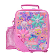 Smiggle Lunch Bag Pink Flower 26x20x13cm