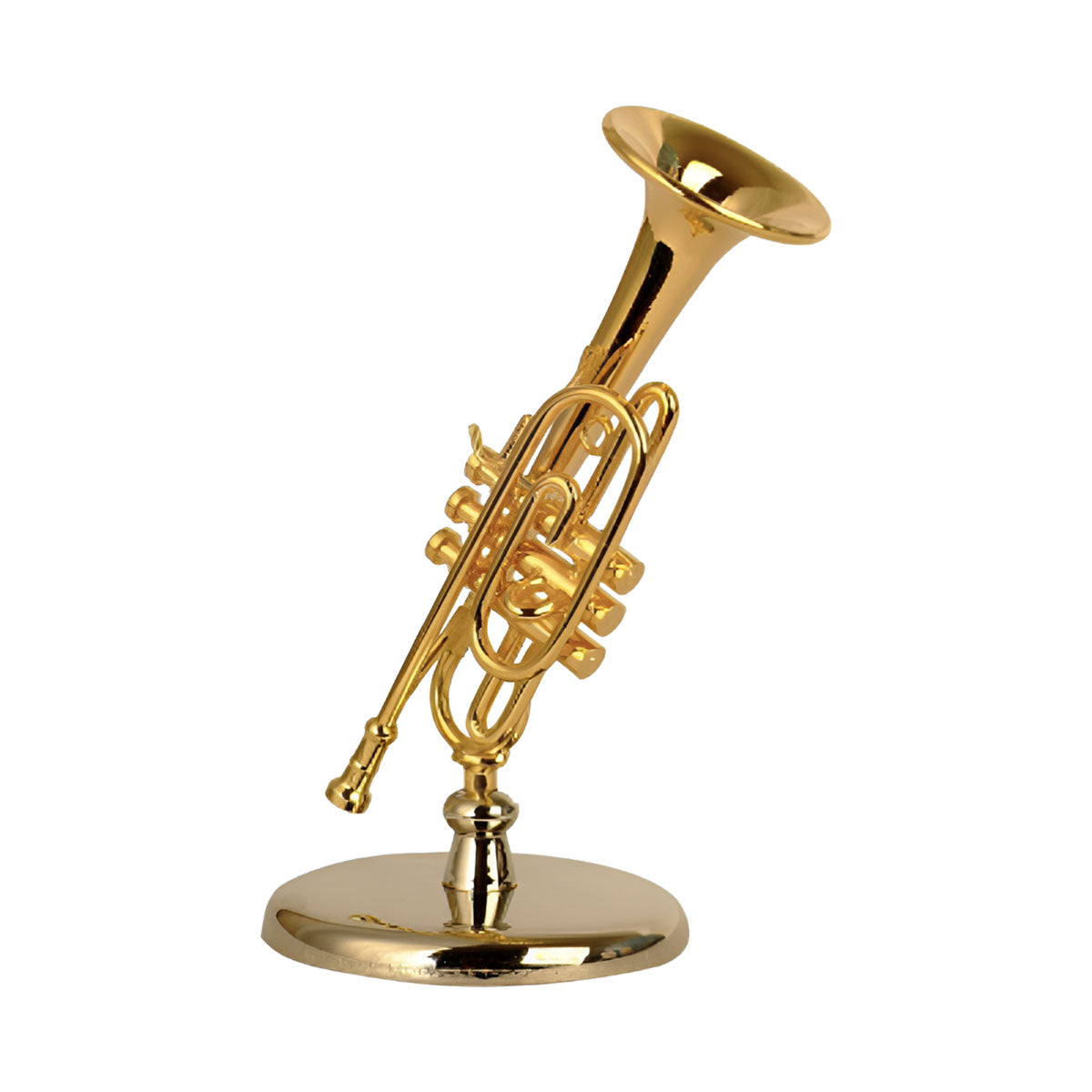Signature MG-212 Mini Cornet Statues Gold Finish