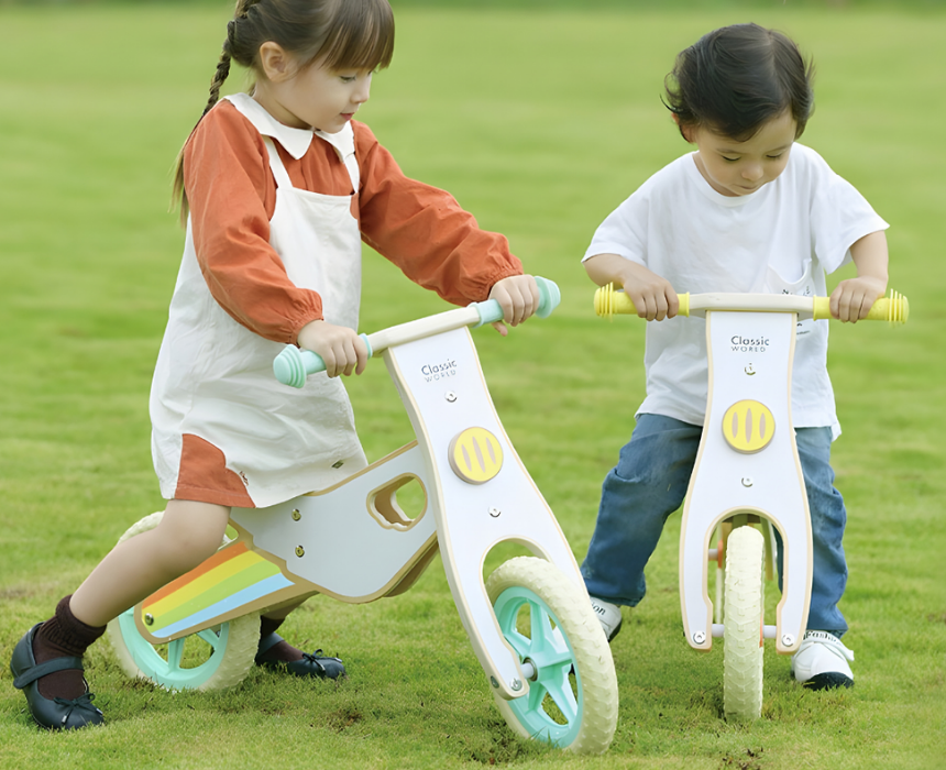 Classic World Wooden Balance Bike